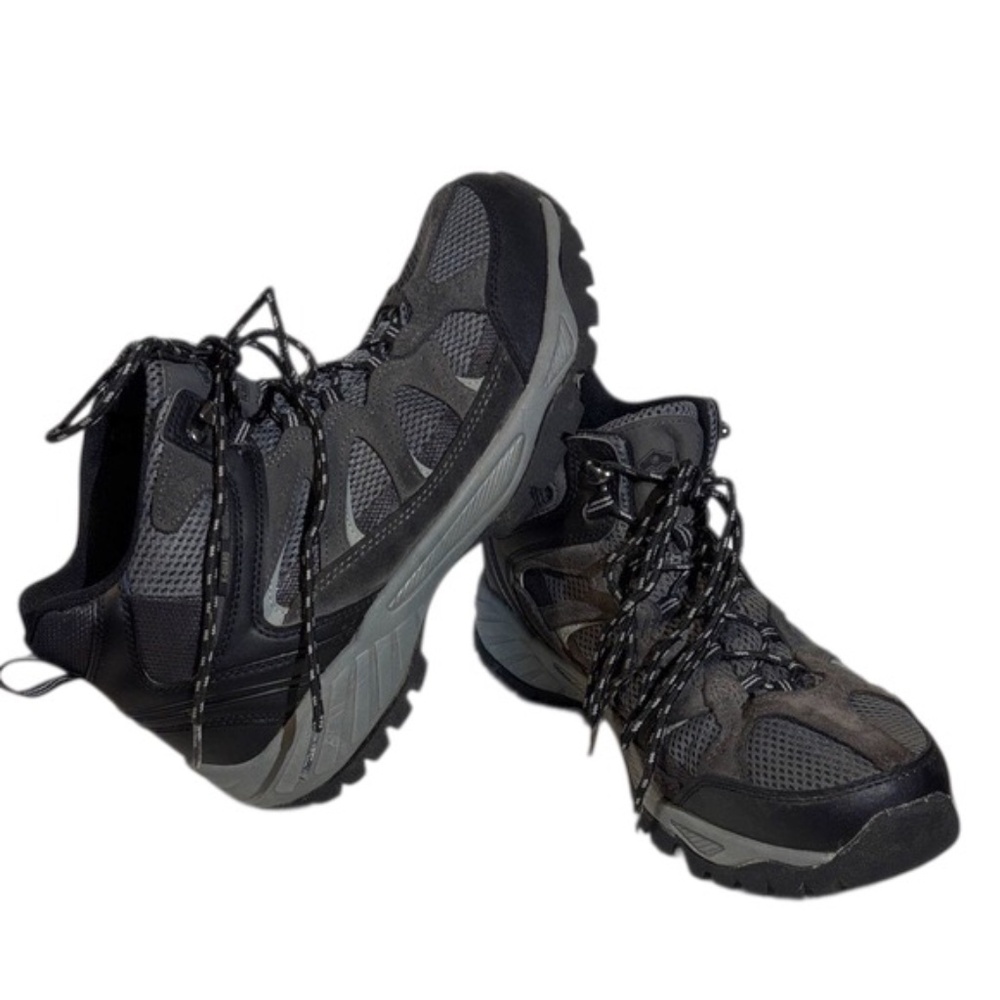 Khombu Black and Gray Men's Boots